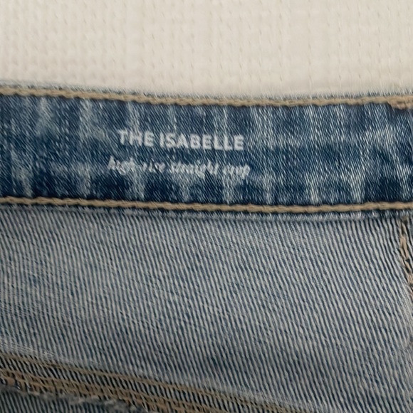 AG The Isabelle High Rise Straight Crop - Picture 3 of 11